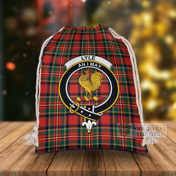 Lyle Tartan Christmas Santa's Bag with Family Crest - Tartan Vibes Clothing