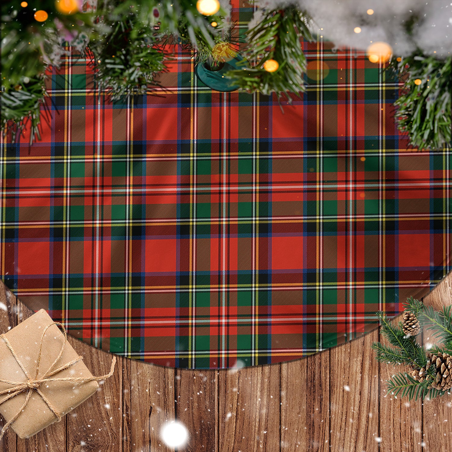 Lyle Tartan Christmas Tree Skirt - Tartan Vibes Clothing