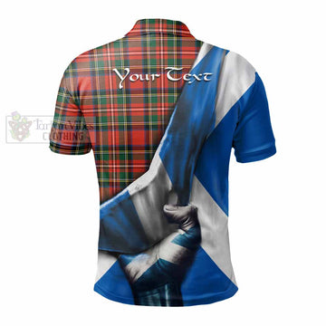 Lyle Tartan Polo Shirt with Family Crest Scotland Patriotic Style - Tartan Vibes Clothing