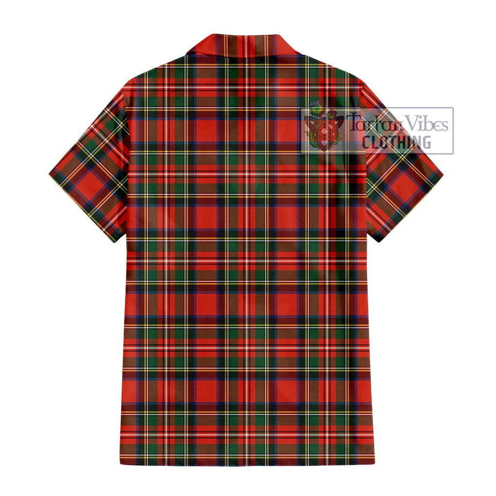 Lyle Tartan Hawaiian Shirt with Family Crest DNA In Me Style - Tartan Vibes Clothing