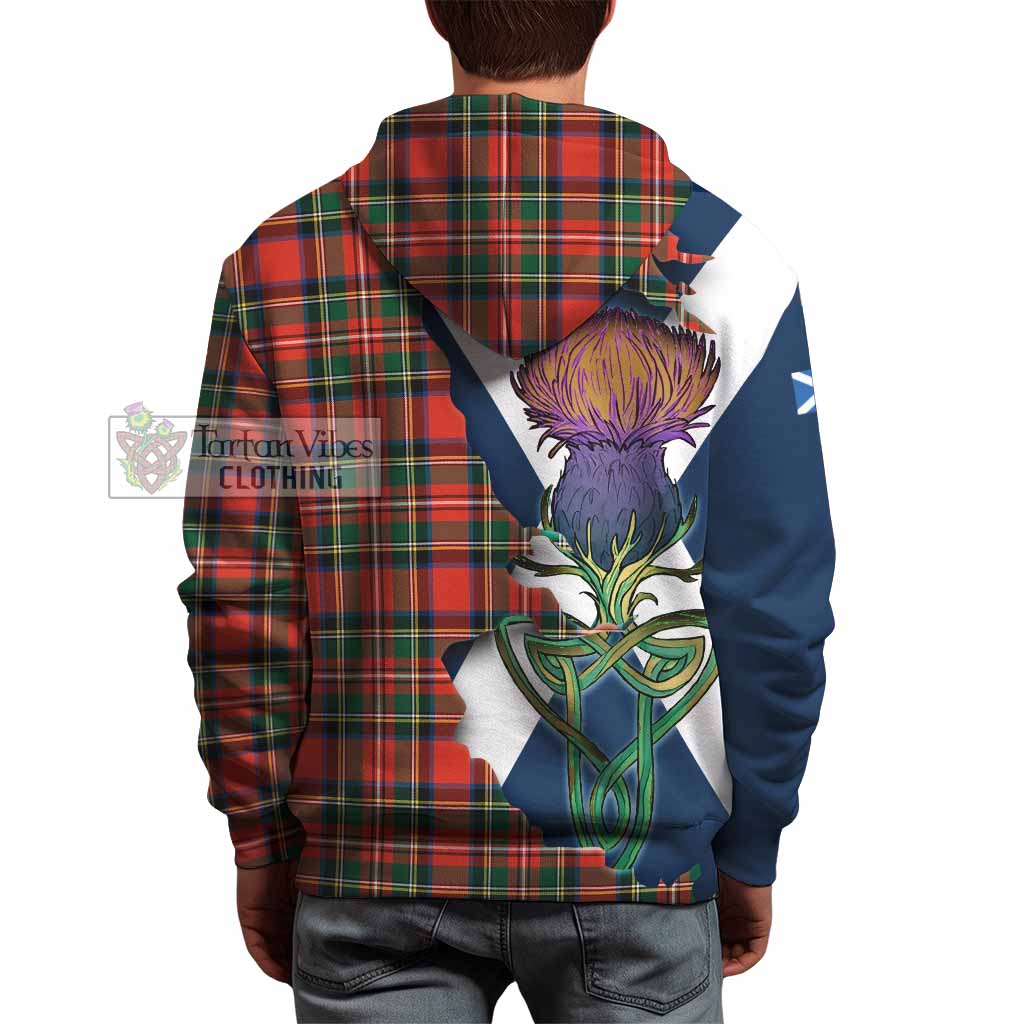 Lyle Tartan Family Crest Hoodie Scottish Thistle Celtic Inspired - Tartan Vibes Clothing