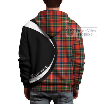 Lyle Tartan Hoodie with Family Crest Circle Style - Tartan Vibes Clothing