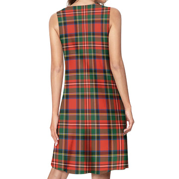 Lyle Tartan Womens Casual Dresses - Tartanvibesclothing