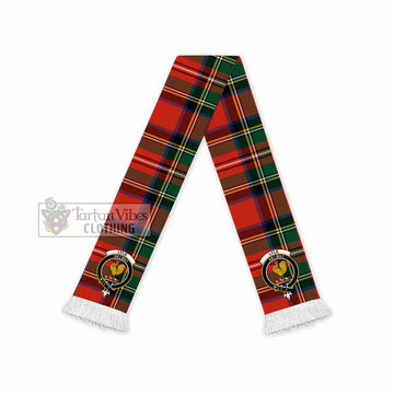 Tartan Vibes Clothing Lyle Tartan Ruffneck Scarf with Family Crest