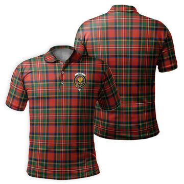 Lyle Tartan Men's Polo Shirt with Family Crest - Tartan Vibes Clothing