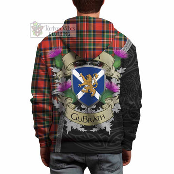Lyle Tartan Family Crest Hoodie Lion Rampant Royal Thistle Shield Celtic Inspired - Tartan Vibes Clothing