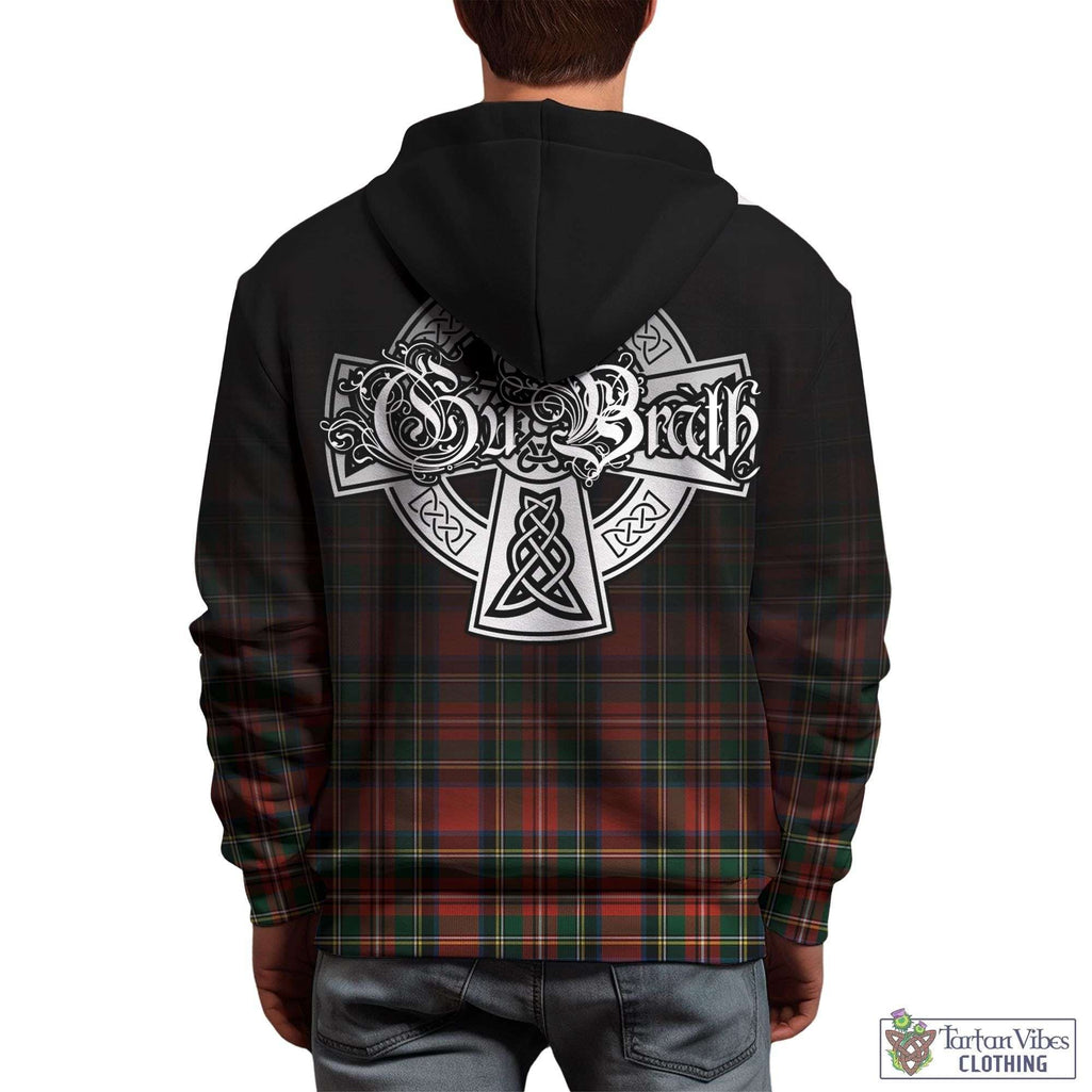 Lyle Tartan Hoodie Featuring Alba Gu Brath Family Crest Celtic Inspired - Tartan Vibes Clothing