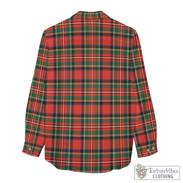 Lyle Tartan Women's Casual Shirt with Family Crest - Tartan Vibes Clothing