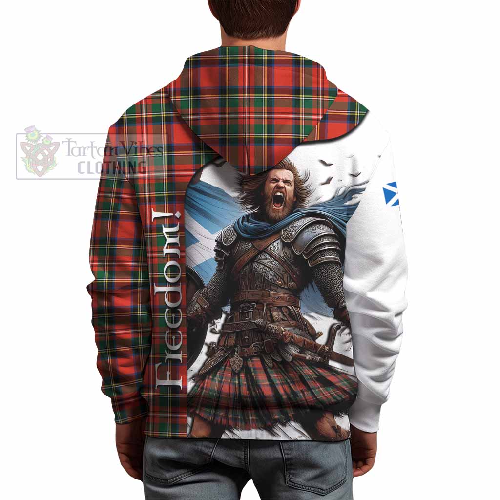 Lyle Crest Tartan Hoodie Inspired by the Freedom of Scottish Warrior - Tartan Vibes Clothing