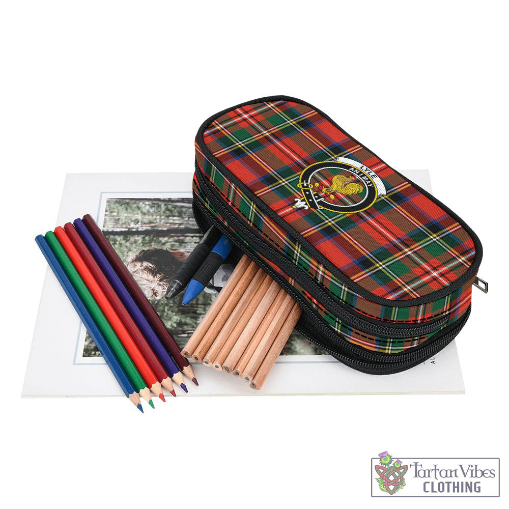 Tartan Vibes Clothing Lyle Tartan Pen and Pencil Case with Family Crest