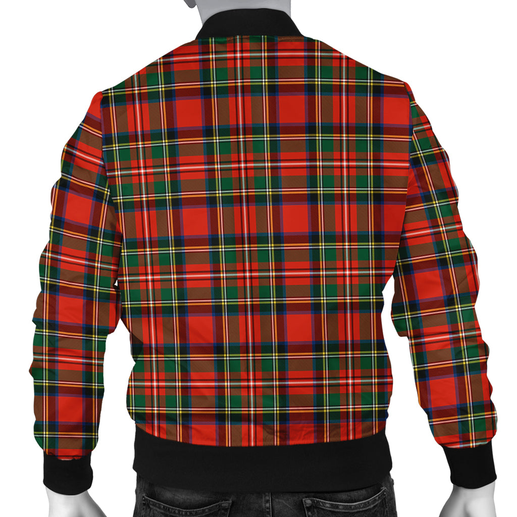 Lyle Tartan Bomber Jacket with Family Crest - Tartan Vibes Clothing
