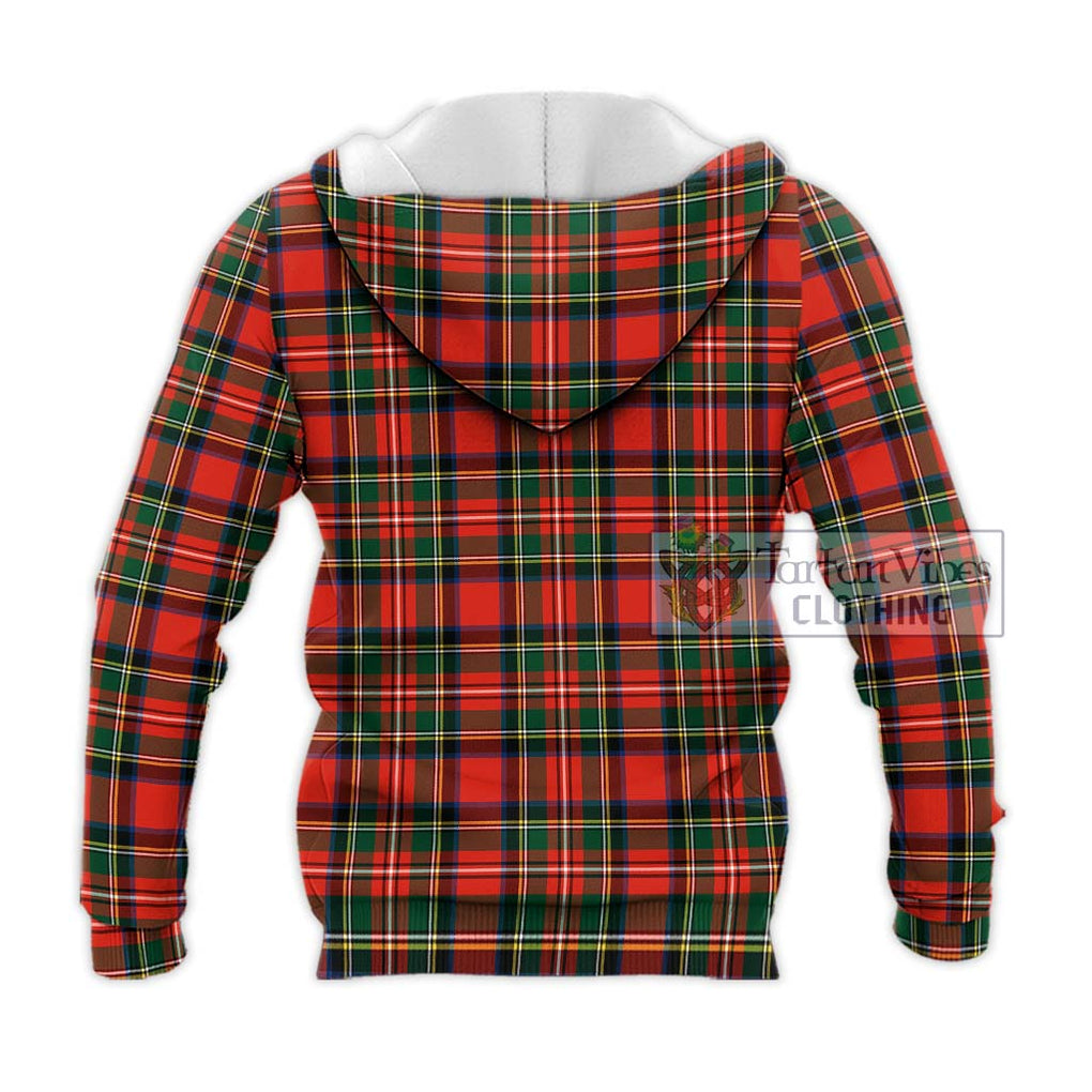 Lyle Tartan Knitted Hoodie with Family Crest DNA In Me Style - Tartan Vibes Clothing