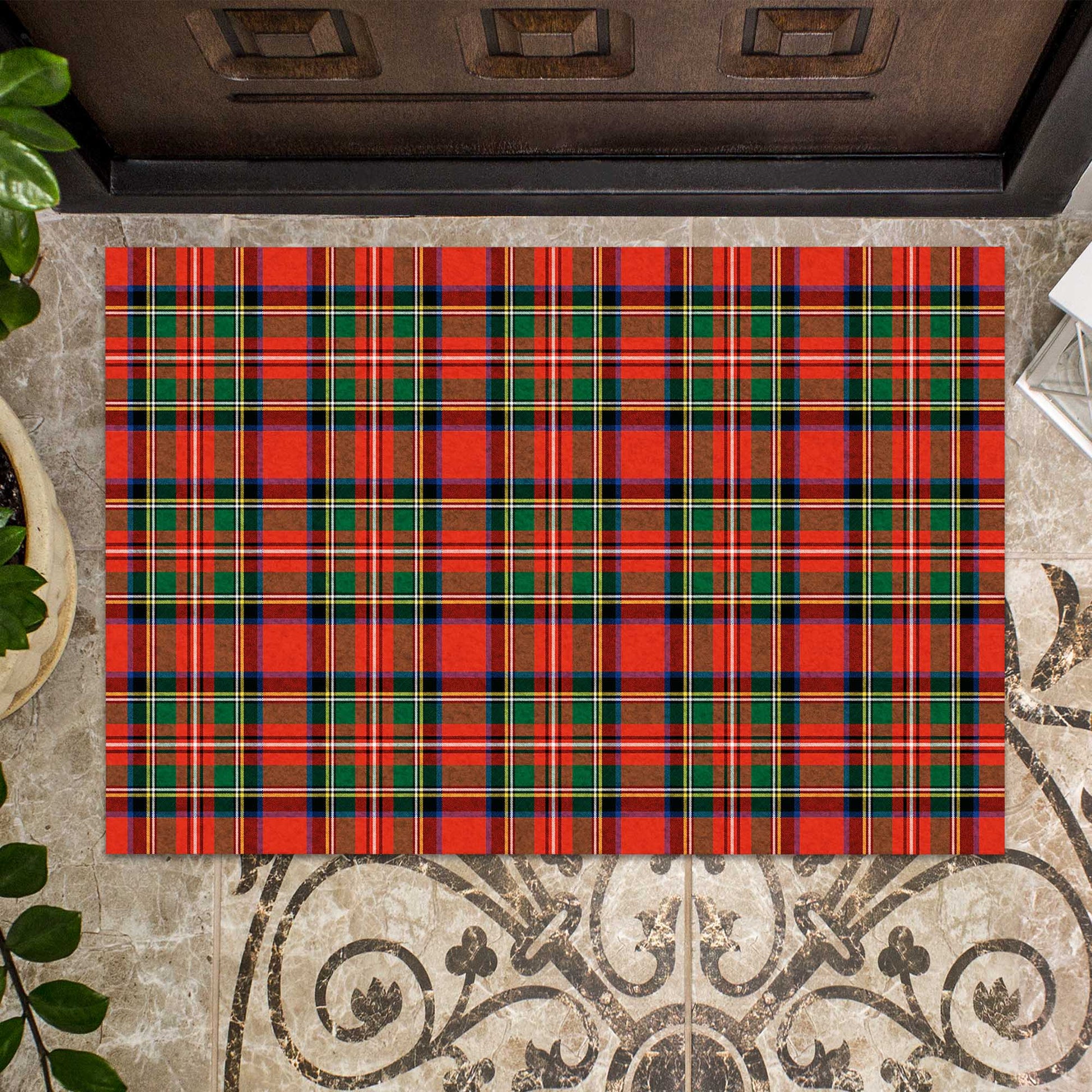 Lyle Tartan Rubber Doormat - Tartan Vibes Clothing