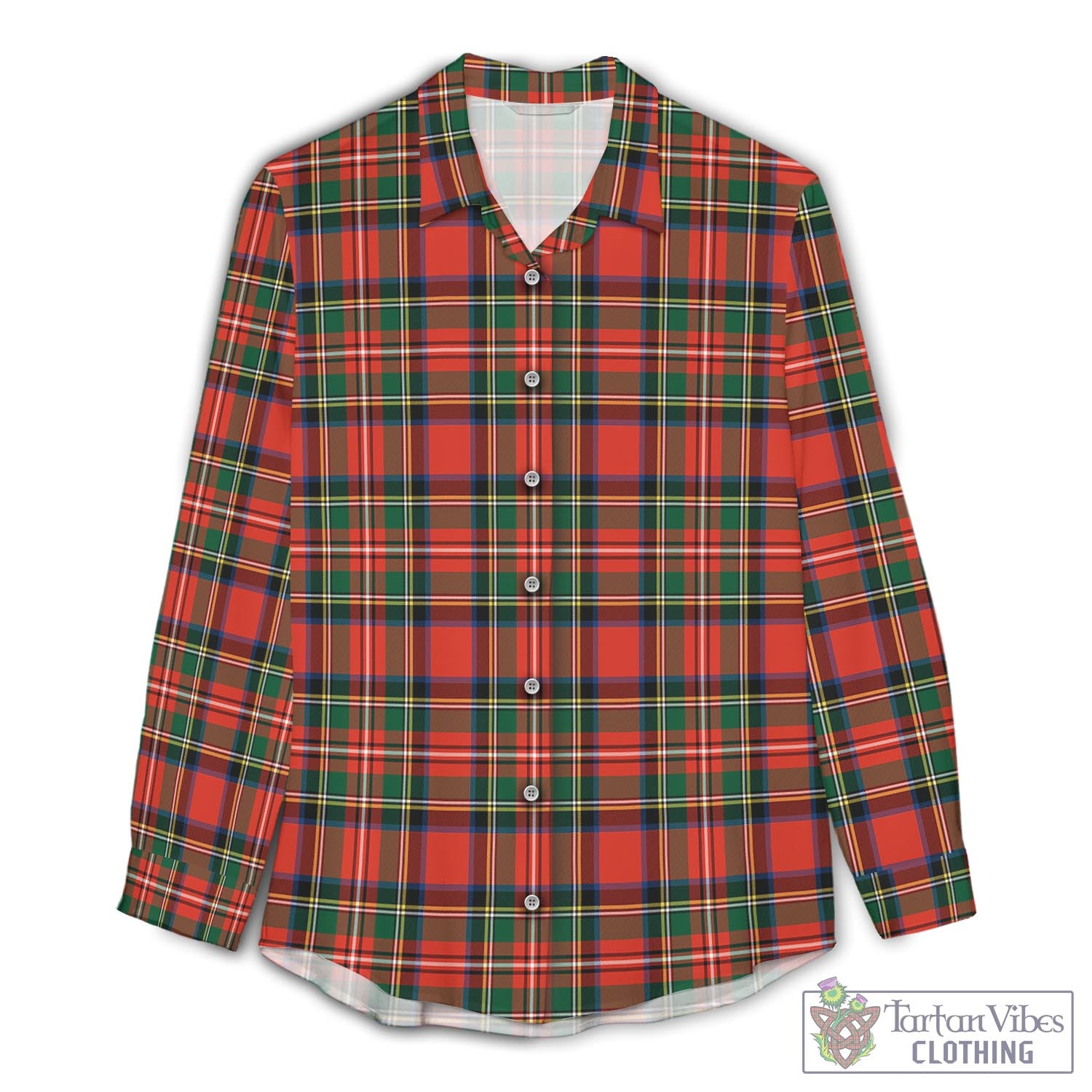 Lyle Tartan Women's Casual Shirt - Tartan Vibes Clothing