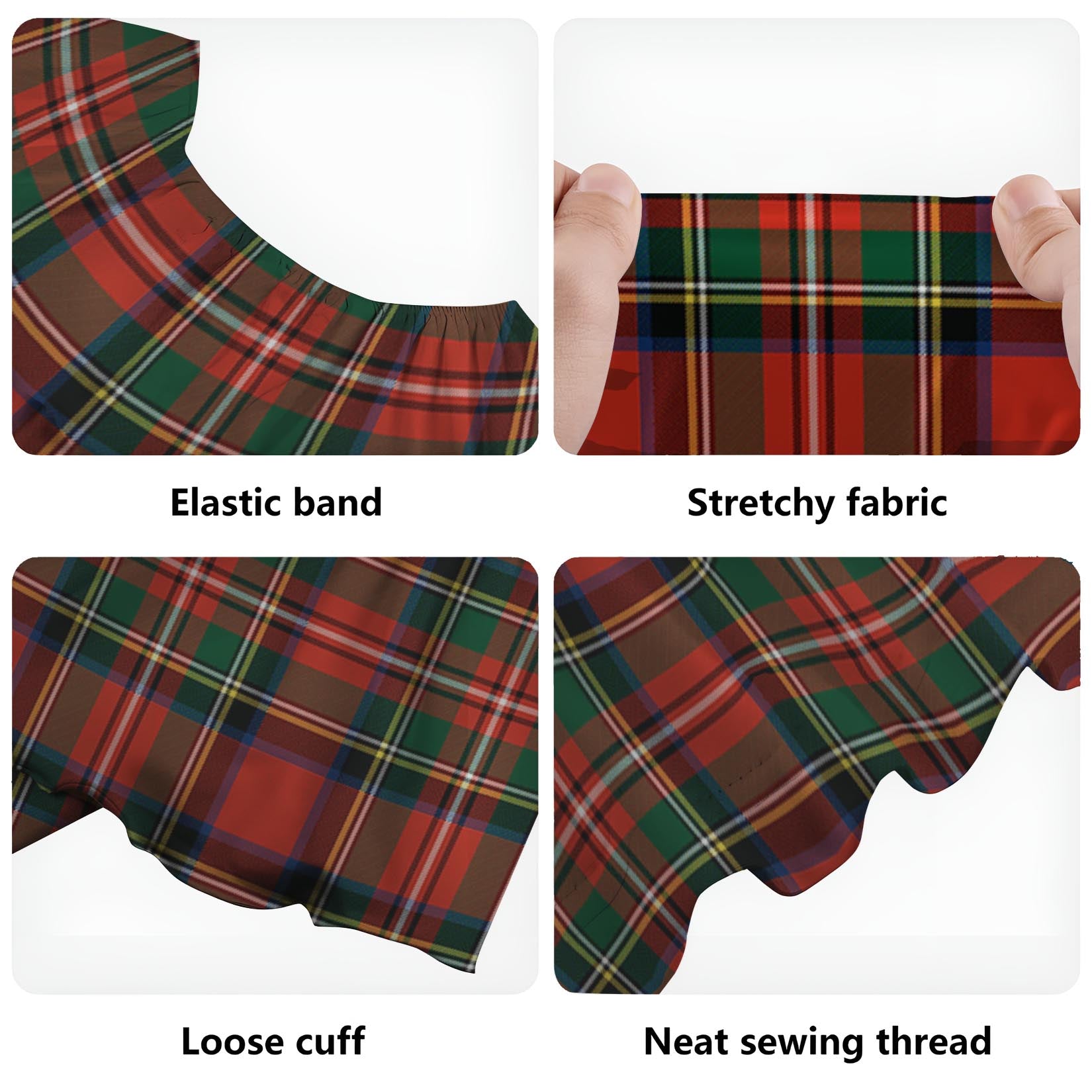 Lyle Tartan Off Shoulder Long Dress - Tartan Vibes Clothing