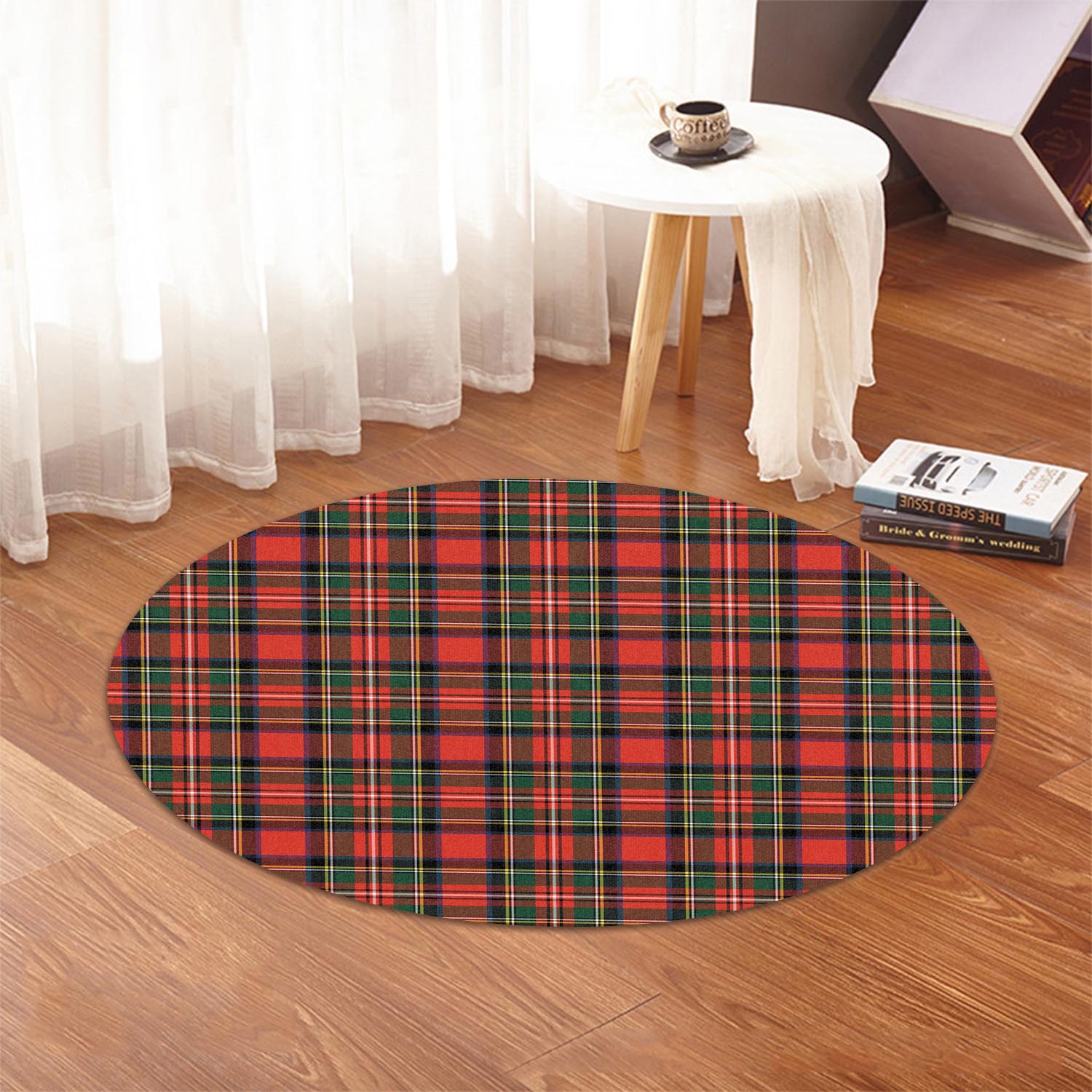 Lyle Tartan Round Rug - Tartan Vibes Clothing