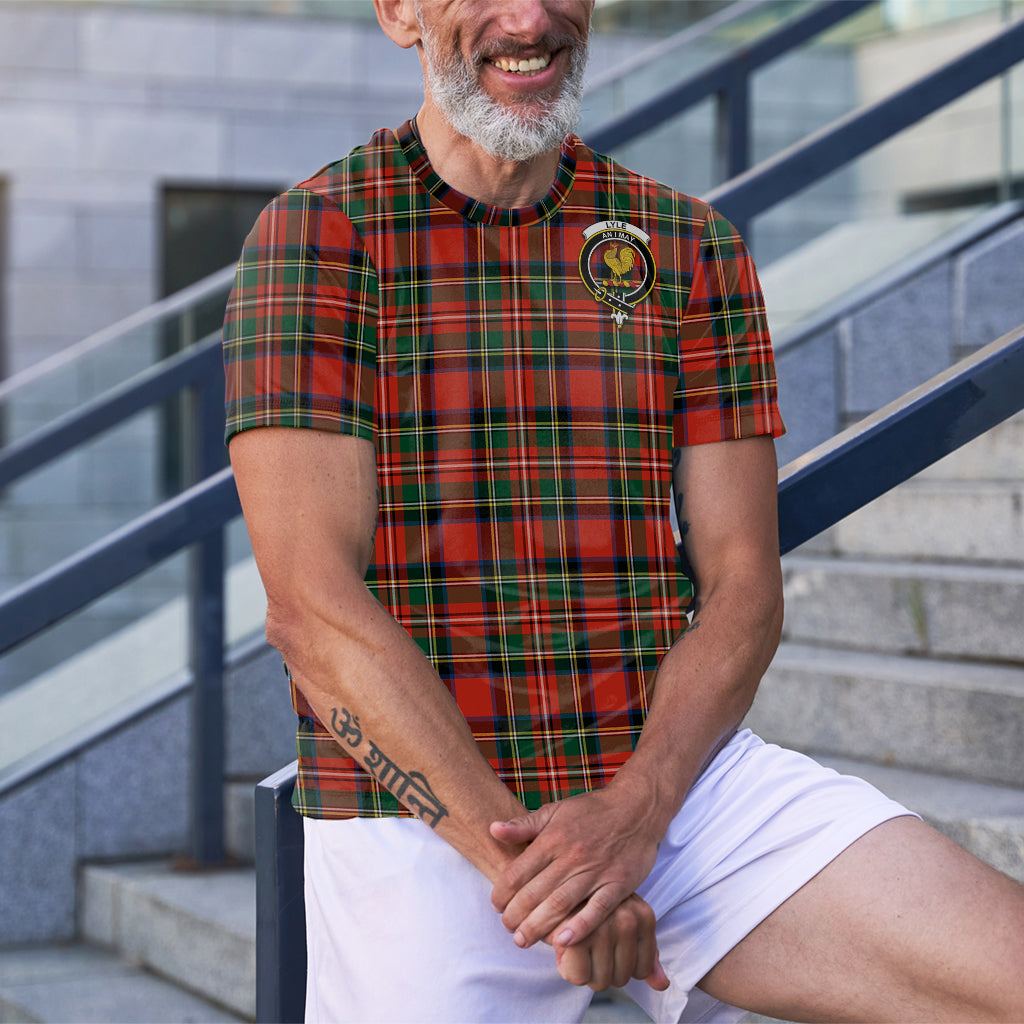 Lyle Tartan T-Shirt with Family Crest - Tartan Vibes Clothing