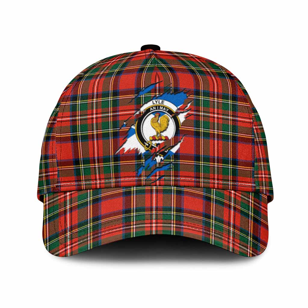 Lyle Tartan Classic Cap with Family Crest In Me Style