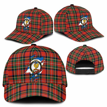 Lyle Tartan Classic Cap with Family Crest In Me Style