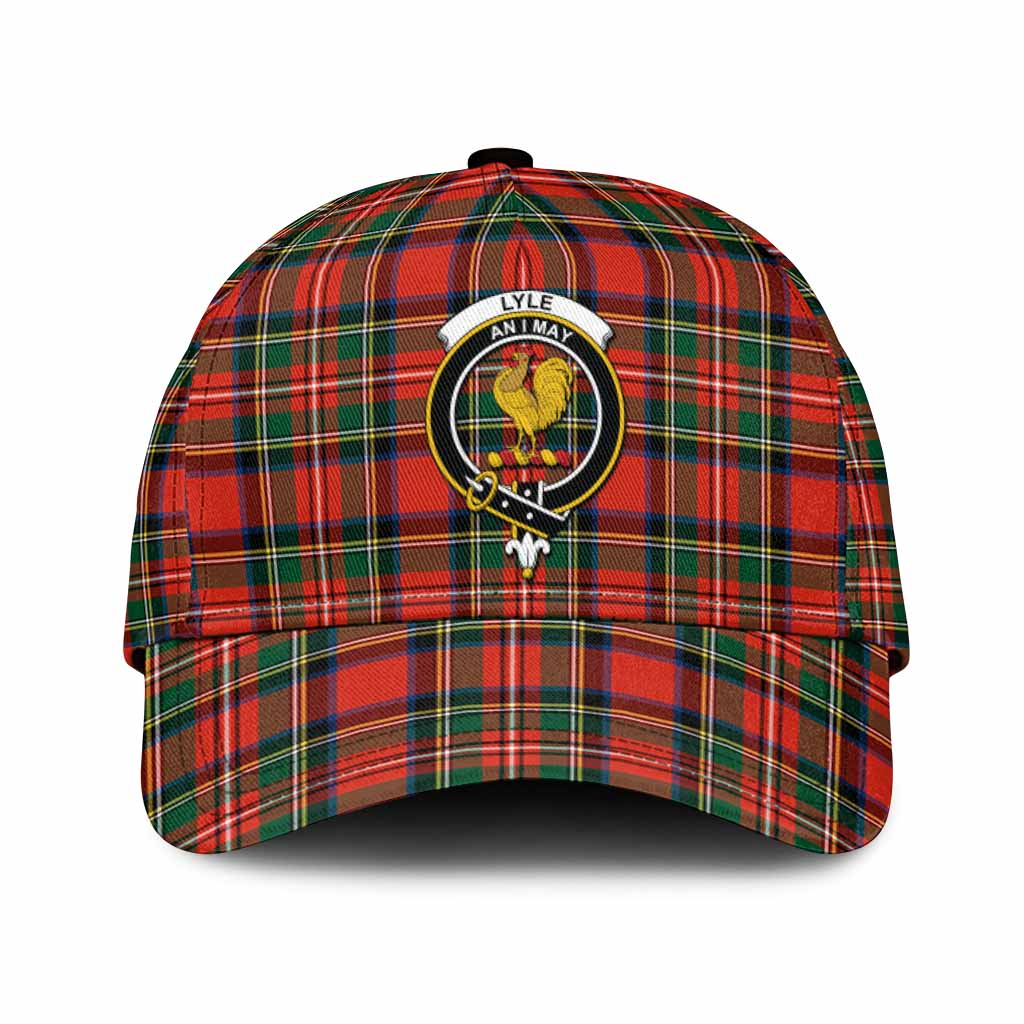 Lyle Tartan Classic Cap with Family Crest