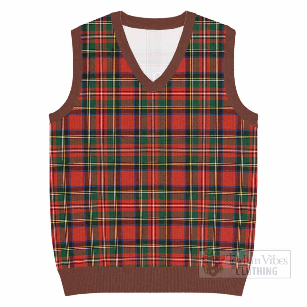Lyle Tartan Knitted V-Neck Vest - Tartan Vibes Clothing