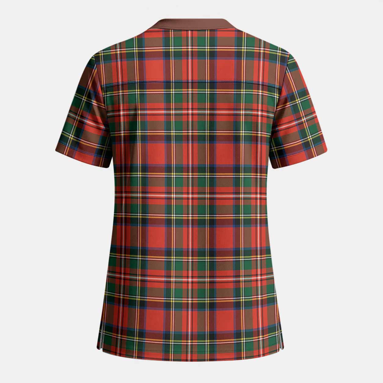 Lyle Tartan Scrub Top - Tartan Vibes Clothing