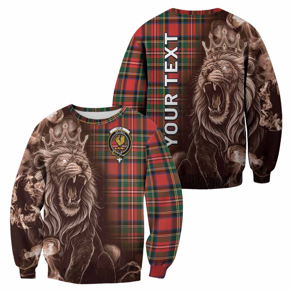 Lyle Tartan Sweatshirt Roaring Lion Heritage