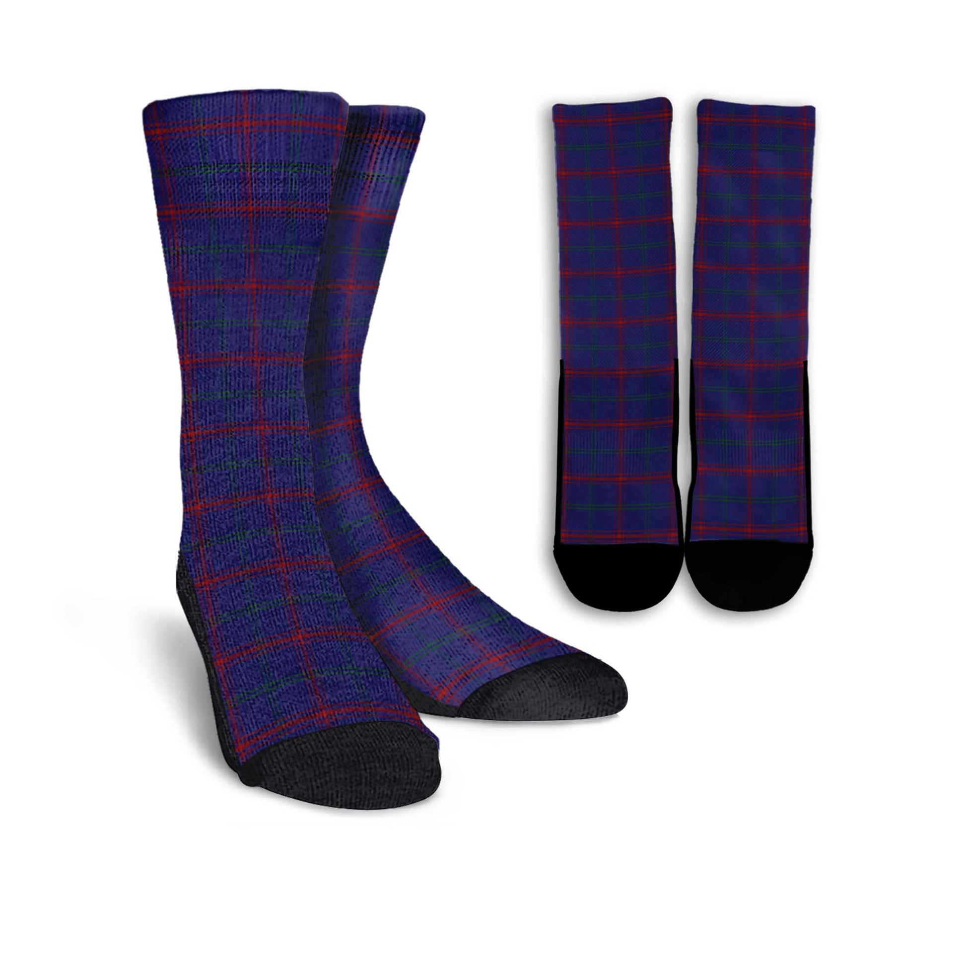 Lynch Tartan Crew Socks Crew Socks - Tartan Vibes Clothing