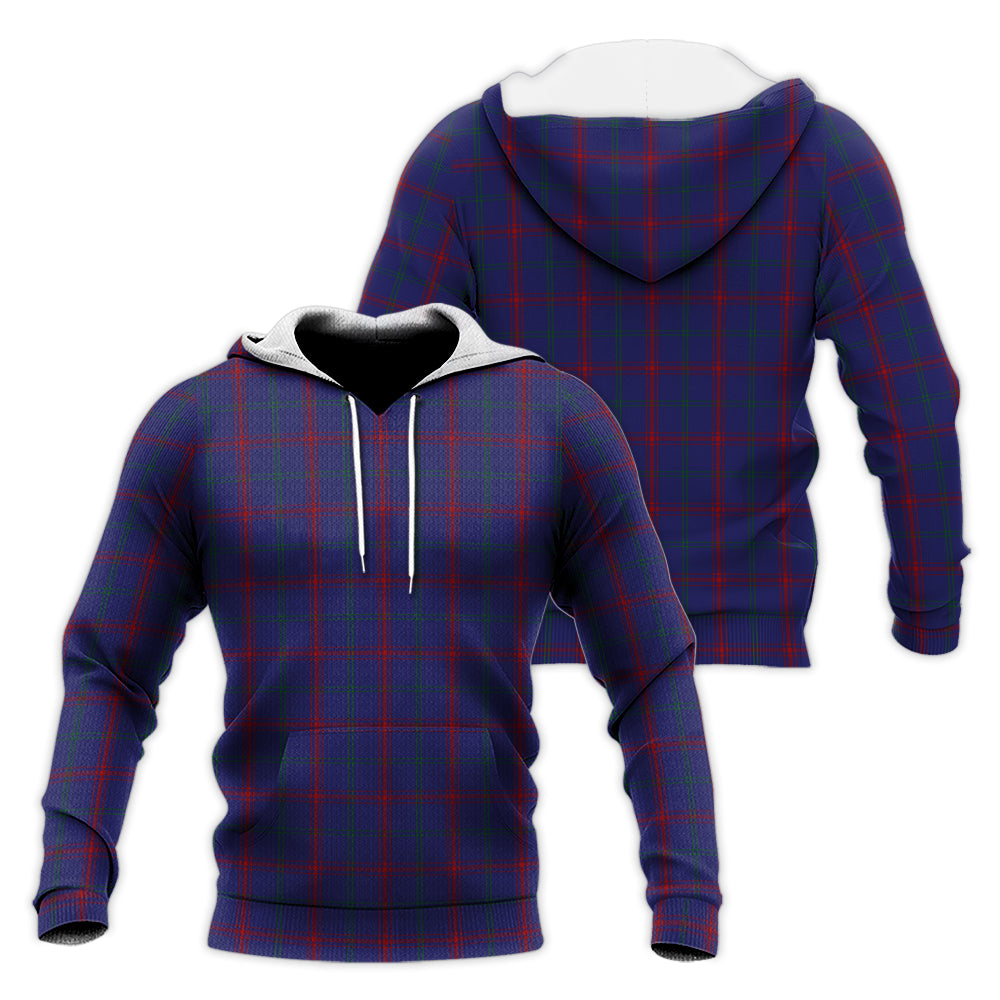 Lynch Tartan Knitted Hoodie Unisex - Tartan Vibes Clothing