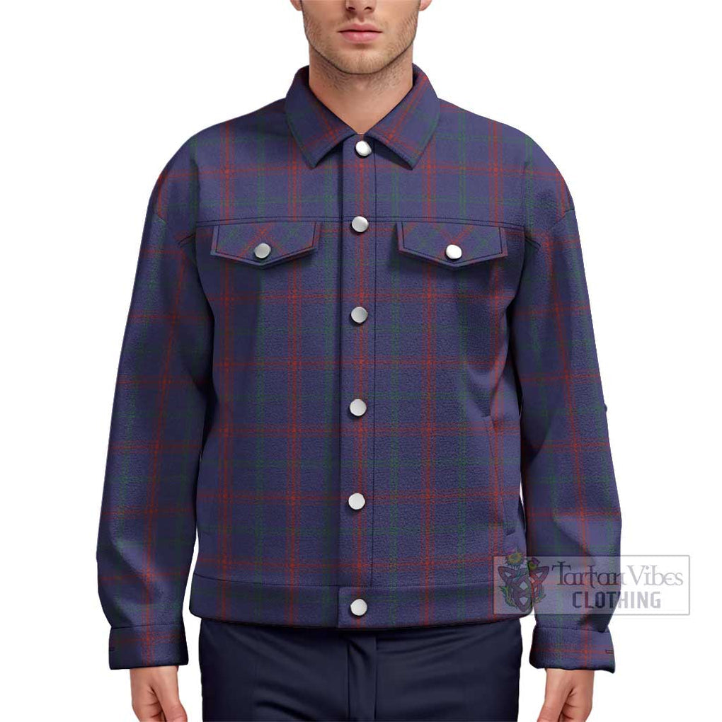 Lynch Tartan Unisex Lapel Cotton Jacket Unisex - Tartan Vibes Clothing