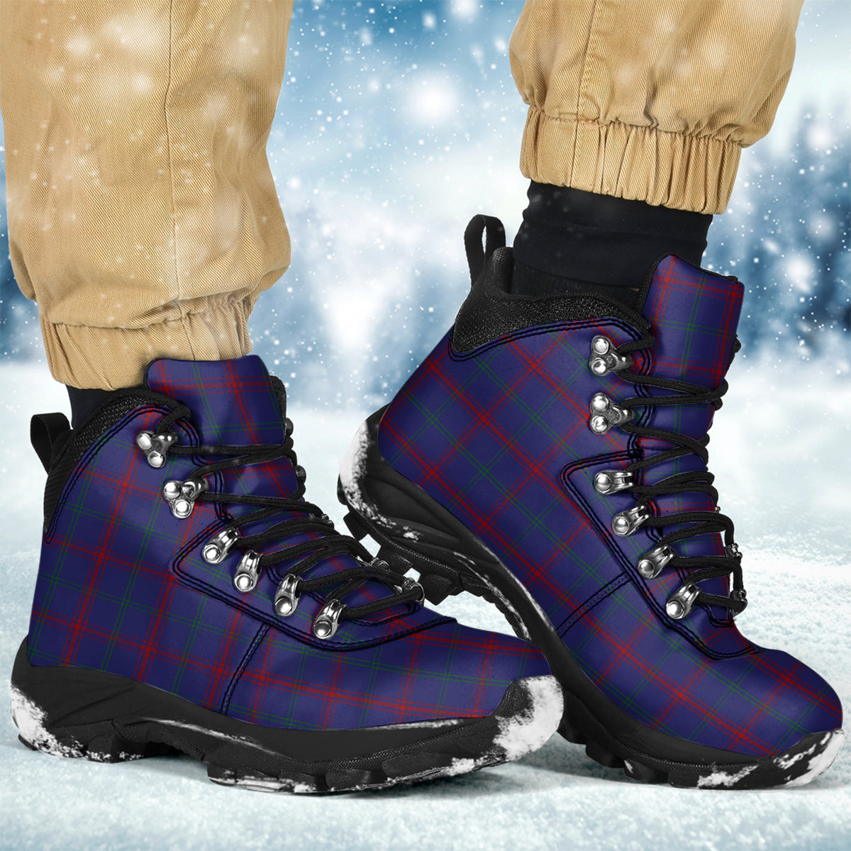Lynch Tartan Alpine Boots Men's Boots - Tartan Vibes Clothing