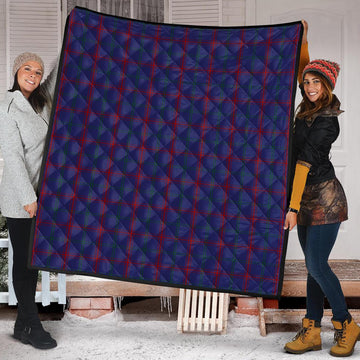 Lynch Tartan Quilt Super King Quilt 91" x 110" - Tartan Vibes Clothing