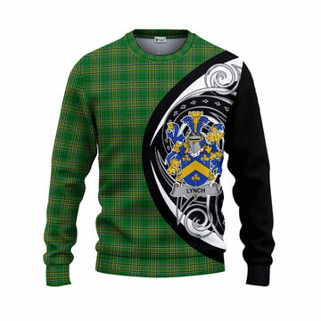 Lynch Irish Clan Knitted Sweater Celtic Circle Style