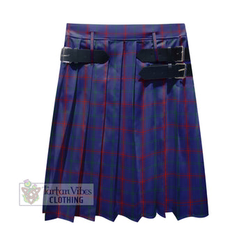 Lynch Tartan Men's Pleated Skirt - Fashion Casual Retro Scottish Kilt Style