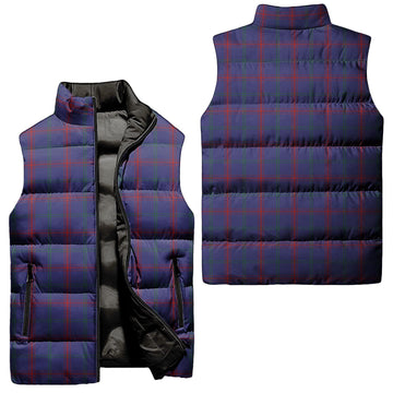 Lynch Tartan Sleeveless Puffer Jacket Unisex - Tartan Vibes Clothing