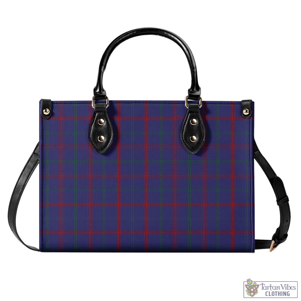 Lynch Tartan Luxury Leather Handbags L - Tartan Vibes Clothing