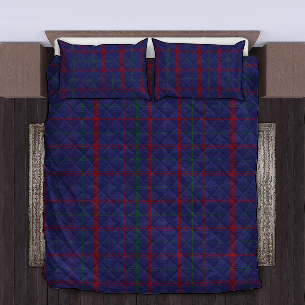Lynch Tartan Quilt Bed Set King - Tartan Vibes Clothing