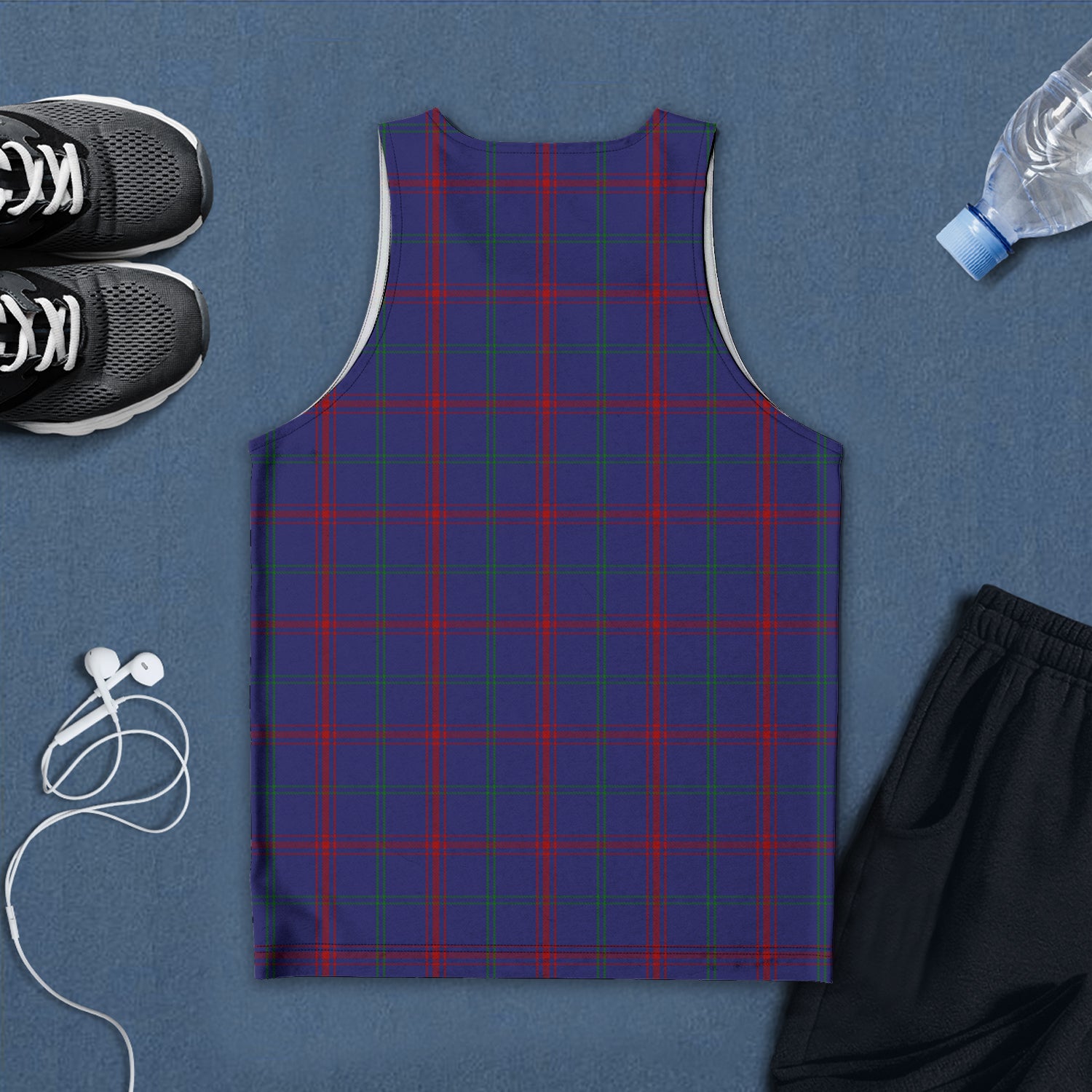 Lynch Tartan Mens Tank Top - Tartan Vibes Clothing