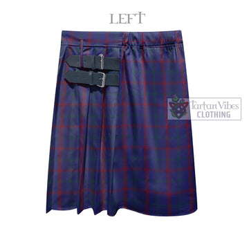 Lynch Tartan Men's Pleated Skirt - Fashion Casual Retro Scottish Kilt Style