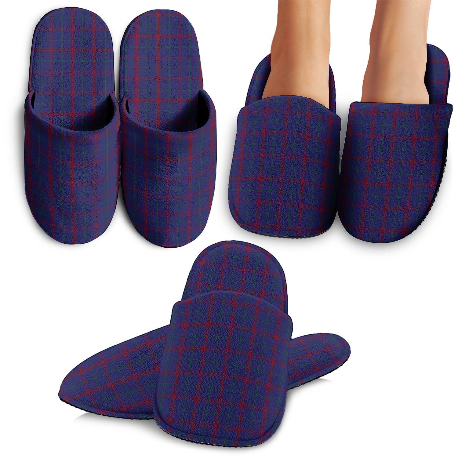 Lynch Tartan Home Slippers - Tartan Vibes Clothing