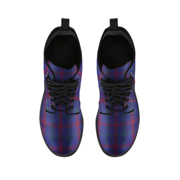 lynch-tartan-leather-boots