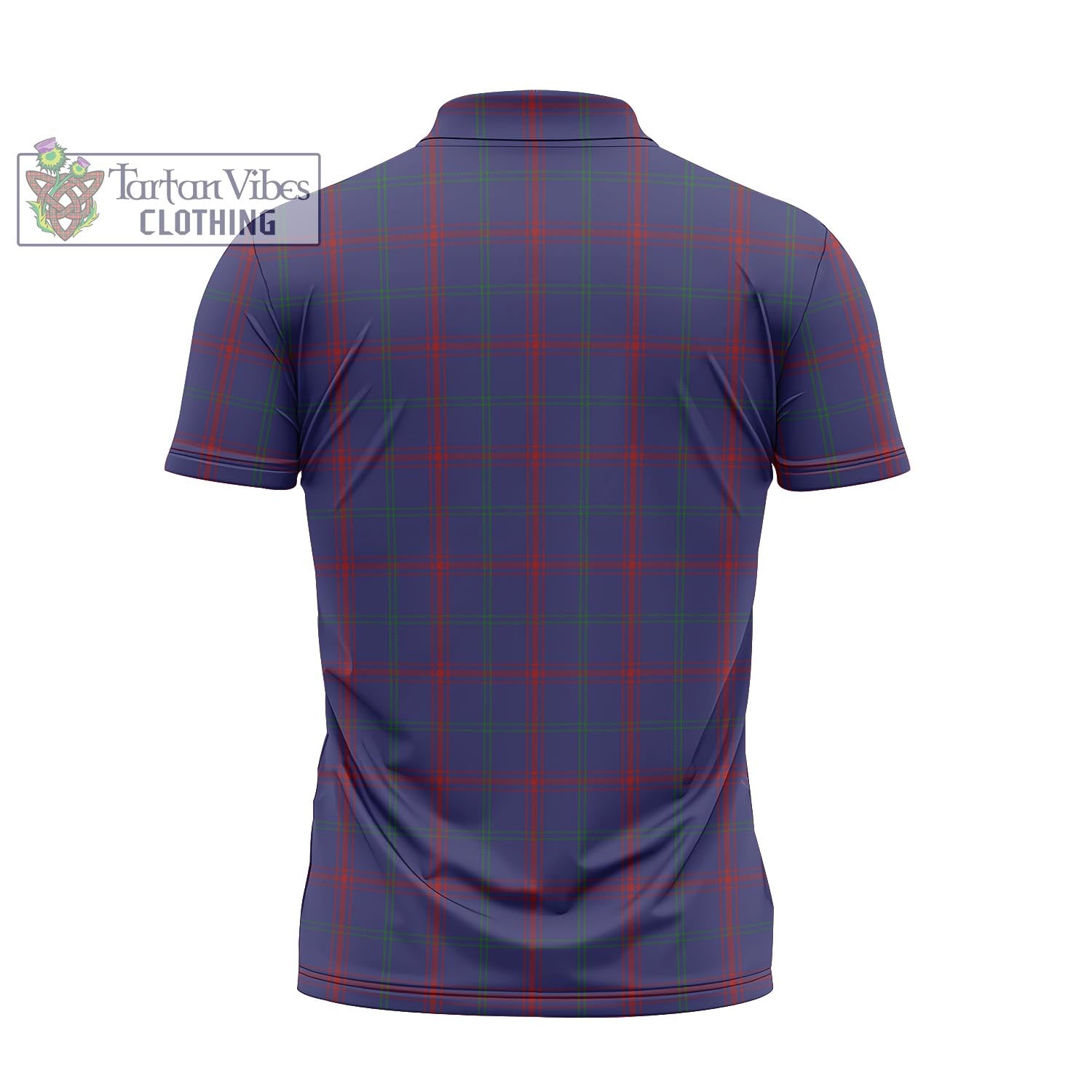 Lynch Tartan Zipper Polo Shirt - Tartan Vibes Clothing