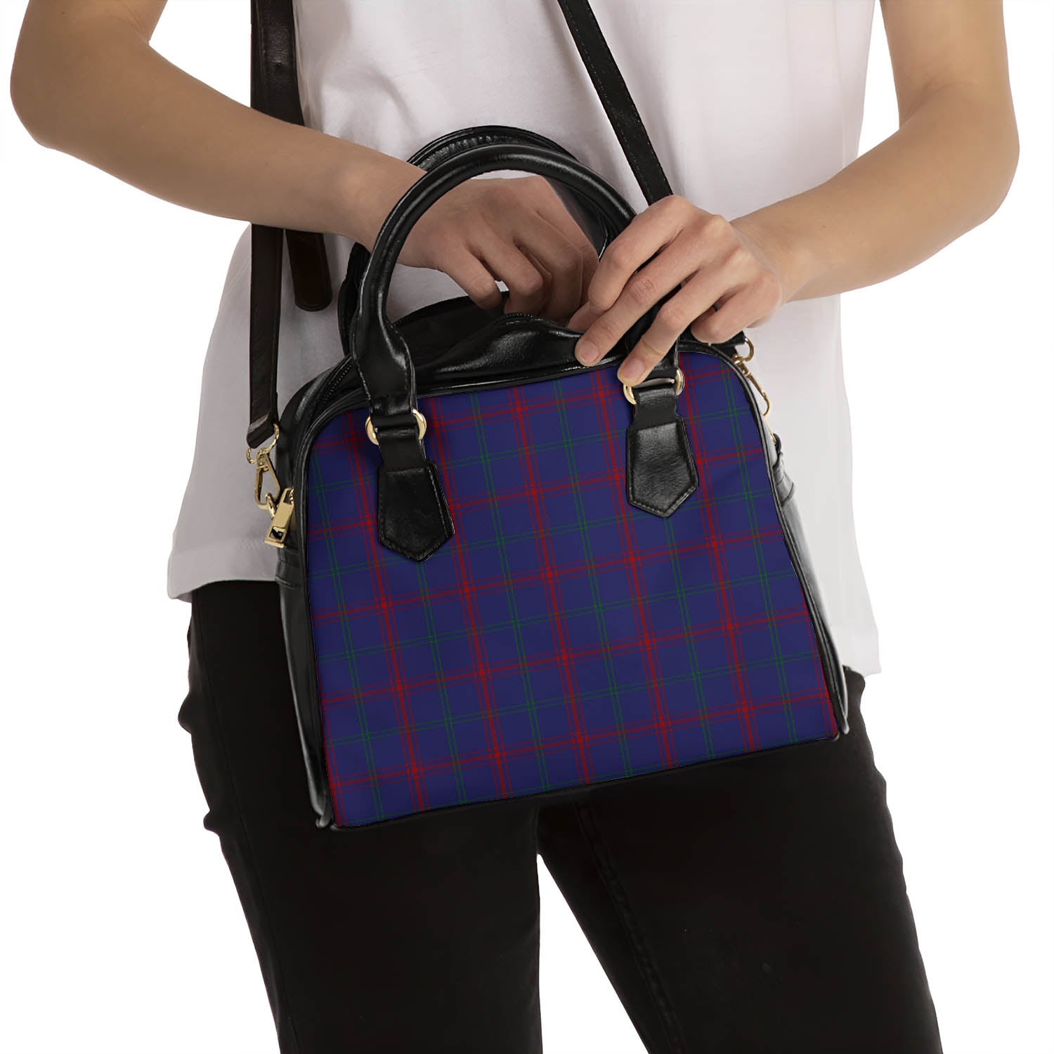Lynch Tartan Shoulder Handbags - Tartan Vibes Clothing
