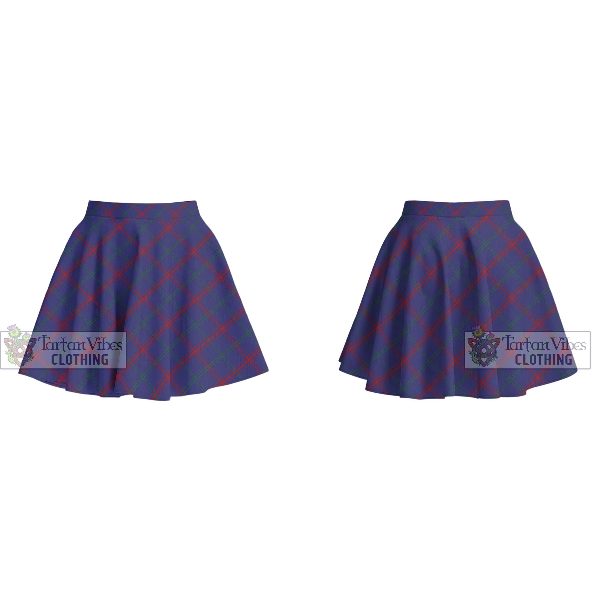 Lynch Tartan Women's Plated Mini Skirt Cross Style - Tartan Vibes Clothing