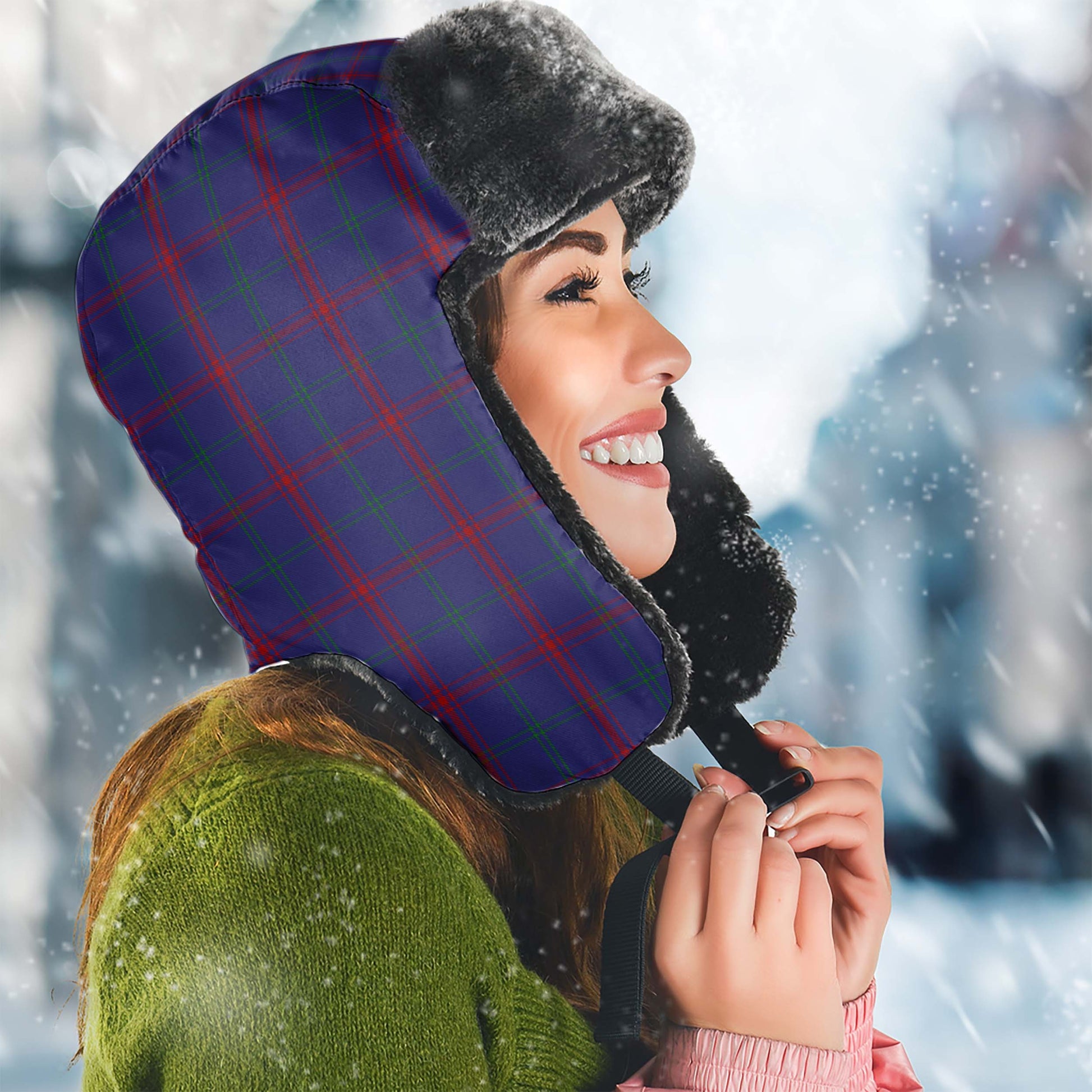 Lynch Tartan Winter Trapper Hat - Tartan Vibes Clothing