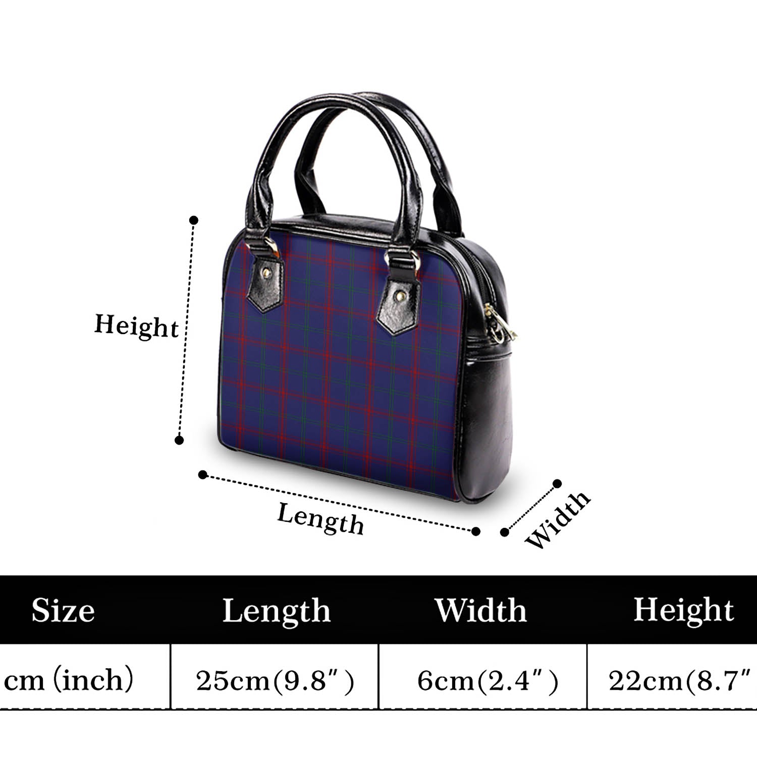 Lynch Tartan Shoulder Handbags - Tartan Vibes Clothing