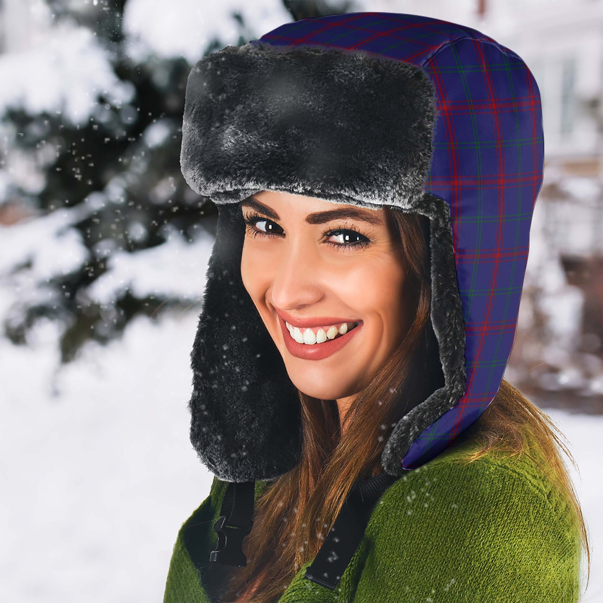 Lynch Tartan Winter Trapper Hat - Tartan Vibes Clothing