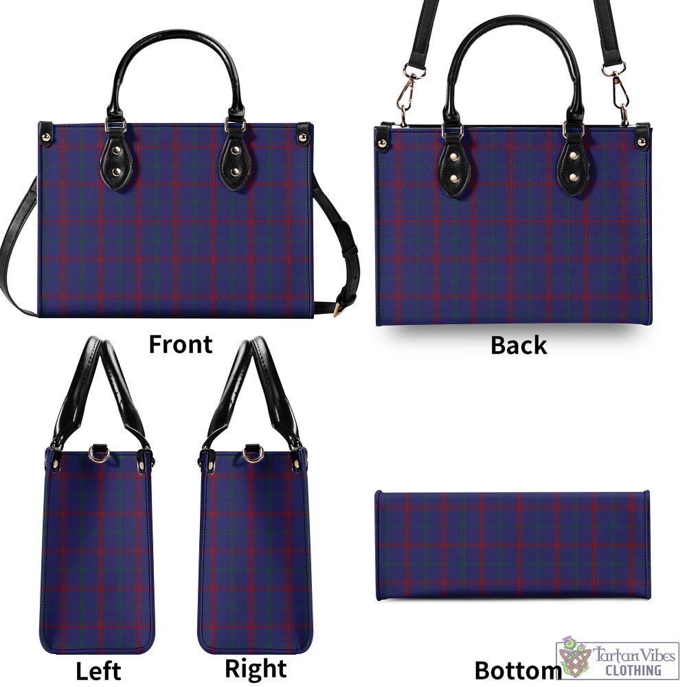 Lynch Tartan Luxury Leather Handbags - Tartan Vibes Clothing