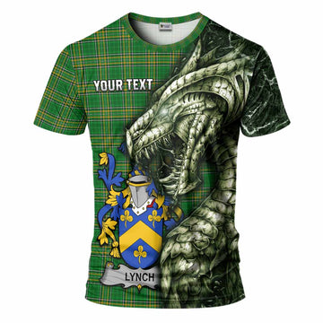 Lynch Irish Clan T-Shirt Irish Roots Dragon Soul