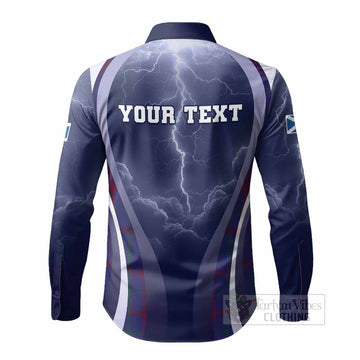 Lynch Scotland Football Tartan Long Sleeve Button Shirts Scotland On Tour Trophy Style